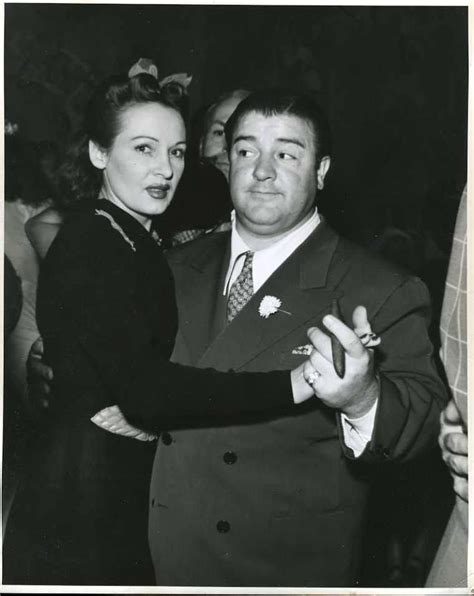 abbott en costello|lou costello and wife.